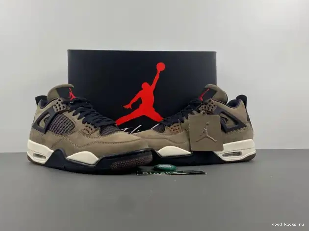 4 Air Retro TS Scott Travis x AJ4-882335 Brown Jordan 0604